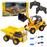 RC građevinski set utovarivač i kiperi 1:24 2u1