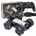 Daljinski upravljani automobil s višesmjernim kotačima i upravljanjem gestama