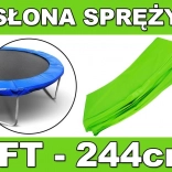 Zaštitni pokrov za opruge trampolina 244 cm (8 FT) – zeleni