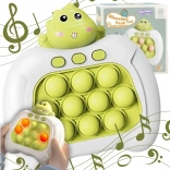 Interaktivna antistresna igra POP IT dinosaurus – zelena