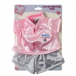 Plišani medo TATTY TEDDY u majici i kratkim hlačama