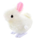 Navijajući skakajući zečić od plastike i pliša