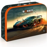 Dječji lamino kofer Auto 34 cm