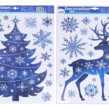 Božićna prozorska dekoracija 41 × 29 cm