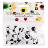 Oči s pomičnim zjenicama za stvaranje