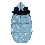 Luksuzna zimska vreća za bebe New Baby Zvjezdice za kolica i autosjedalicu