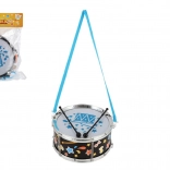 Plastični bubnjić s remenom i palicama 23 × 10 cm