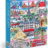 Galison puzzle Gradovi svijeta Michael Storrings 1000 dijelova