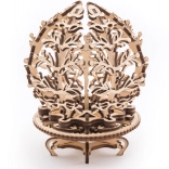 Drvene mehaničke 3D puzzle cvijet UGEARS (101 dijelova)