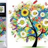 Dijamantno slikanje 7D – cvatuće stablo 30 × 30 cm
