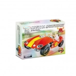 Metalni set za sastavljanje retro trkaćeg auta, 230 dijelova