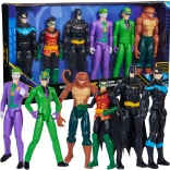 Set od 6 DC Comics figurica – Batman, Robin, Nightwing, Joker, Zagonetač i Copperhead 28 cm