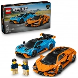 lego speed champions lamborghini revuelto i huracán sto – dvostruki set trkaćih automobila
