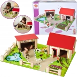 Eichhorn velika drvena farma s figuricama, 25 dijelova