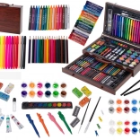 Drvena umjetnička garnitura 123 dijelova