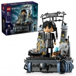 LEGO Wednesday Addams – kolekcionarska figurica s vratima Akademije Nevermore