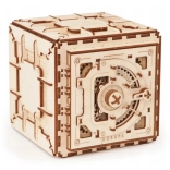 Drveni mehanički sef UGEARS – 3D puzzle 179 dijelova