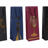 Poklon-vrećica za bocu M, 36 × 12,8 × 8,4 cm, cjelogodišnji motiv