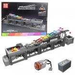 Konstrukcijska staza za kuglice s električnim motorom, 1038 dijelova