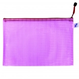 Mrežasta kuverta sa zatvaračem A4 u ružičastoj boji