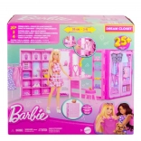 Barbie ormar iz snova s odjećom i dodacima (bez lutke)