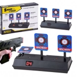 Elektronička meta za gađanje s 3 cilja i digitalnim brojačem