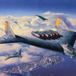 Model aviona Arado AR E.555 u mjerilu 1/72