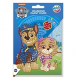 Kreativni set dijamantnog slikanja PAW PATROL 18 × 12,5 cm