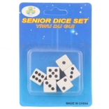 Set igraćih kockica na blisteru 1,5 cm (6 kom)