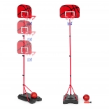 Dječji košarkaški obruč s podesivom visinom i pumpom