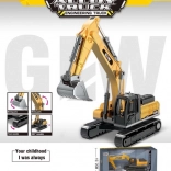 Dječji bager GLW s metalnom žlicom i rotirajućom kabinom