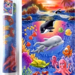 Dijamantno slikanje Podvodni svijet 80 × 40 cm