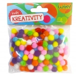 Šarene pom pom kuglice 10mm