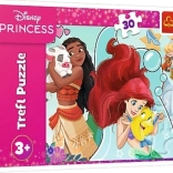 Puzzle 30 dijelova Disney Princess – lijepe i hrabre