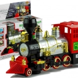 Veliki baterijski vlak s lokomotivom i zvukovima