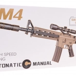 karabin M4 na gel kuglice s priborom