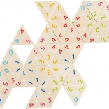 Tri-Domino drvena igra od Goki