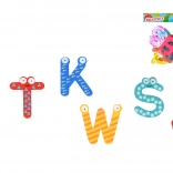 Drvena magnetska abeceda