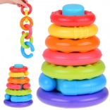 Senzorna slagalica – stogljiva piramida za djecu