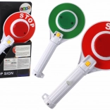 Dječja policijska STOP palica – dvostrana sa svjetlima stani/kreni