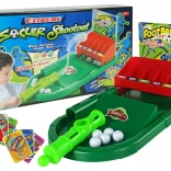 Stolna nogometna igra s izbacivačem loptica i bodovnim kartama