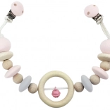 Hess viseća igračka za kolica s ružičastim zvonom