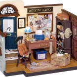 Rolife DIY kućica: Mosesov detektivski ured s LED osvjetljenjem