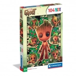 Puzzle Clementoni Super Color 104 dijelova – MARVEL Groot