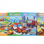 Bojanke prometna sredstva sa naljepnicama