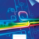 Reas-Pack školska bilježnica A5, bez linija, 10 listova, plava