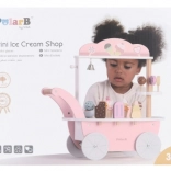 drveni pokretni štand 3u1 slastičarnica i sladoledarnica POLARB od VIGA