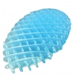 Antistres igračka fidget plava prozirna 5 cm
