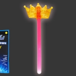 svjetleća čarobna štapić s krunom za djecu
