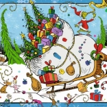 Puzzle Grinch 1000 dijelova Ravensburger
